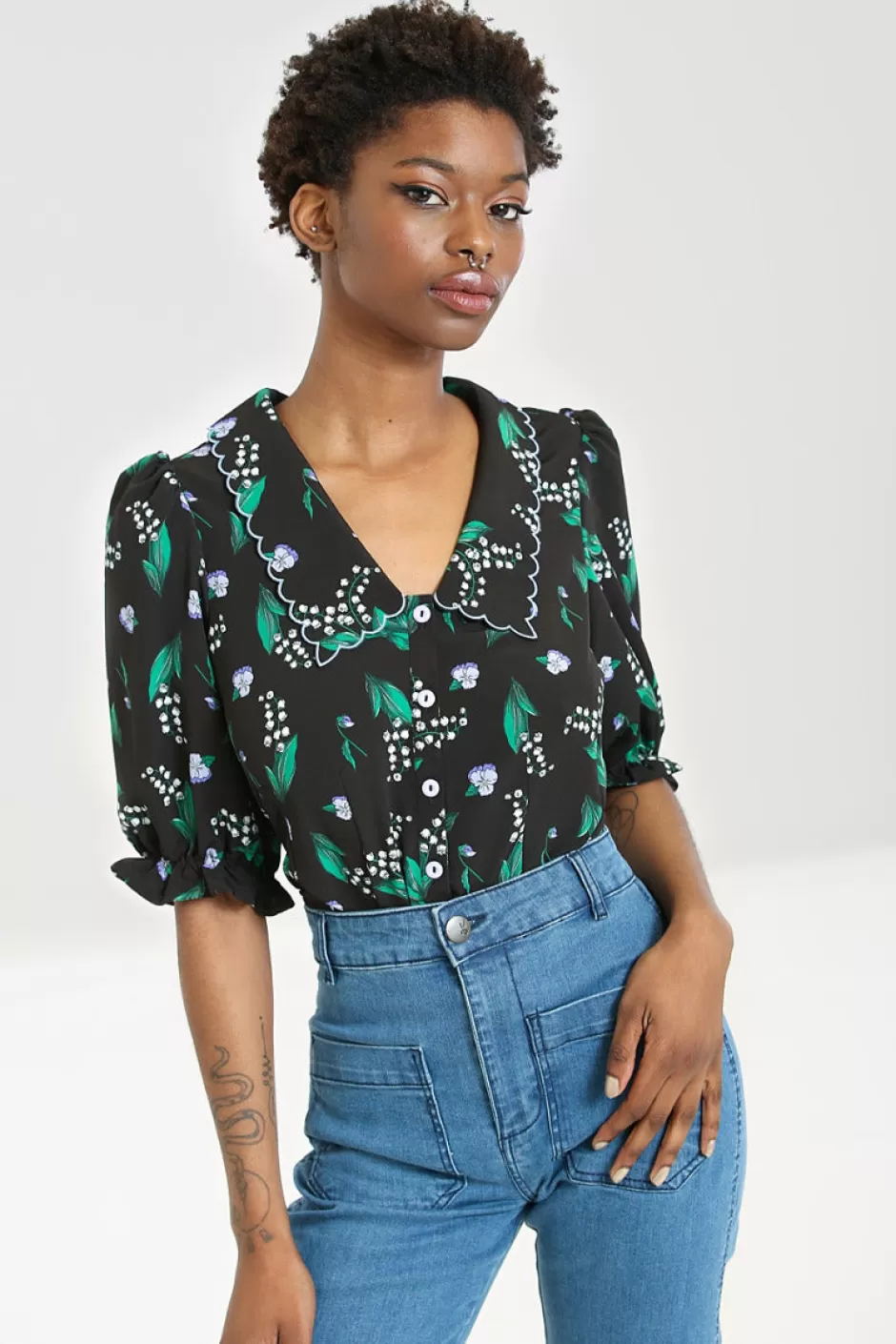 Hell Bunny Popsoda | Women Blouses | Tops