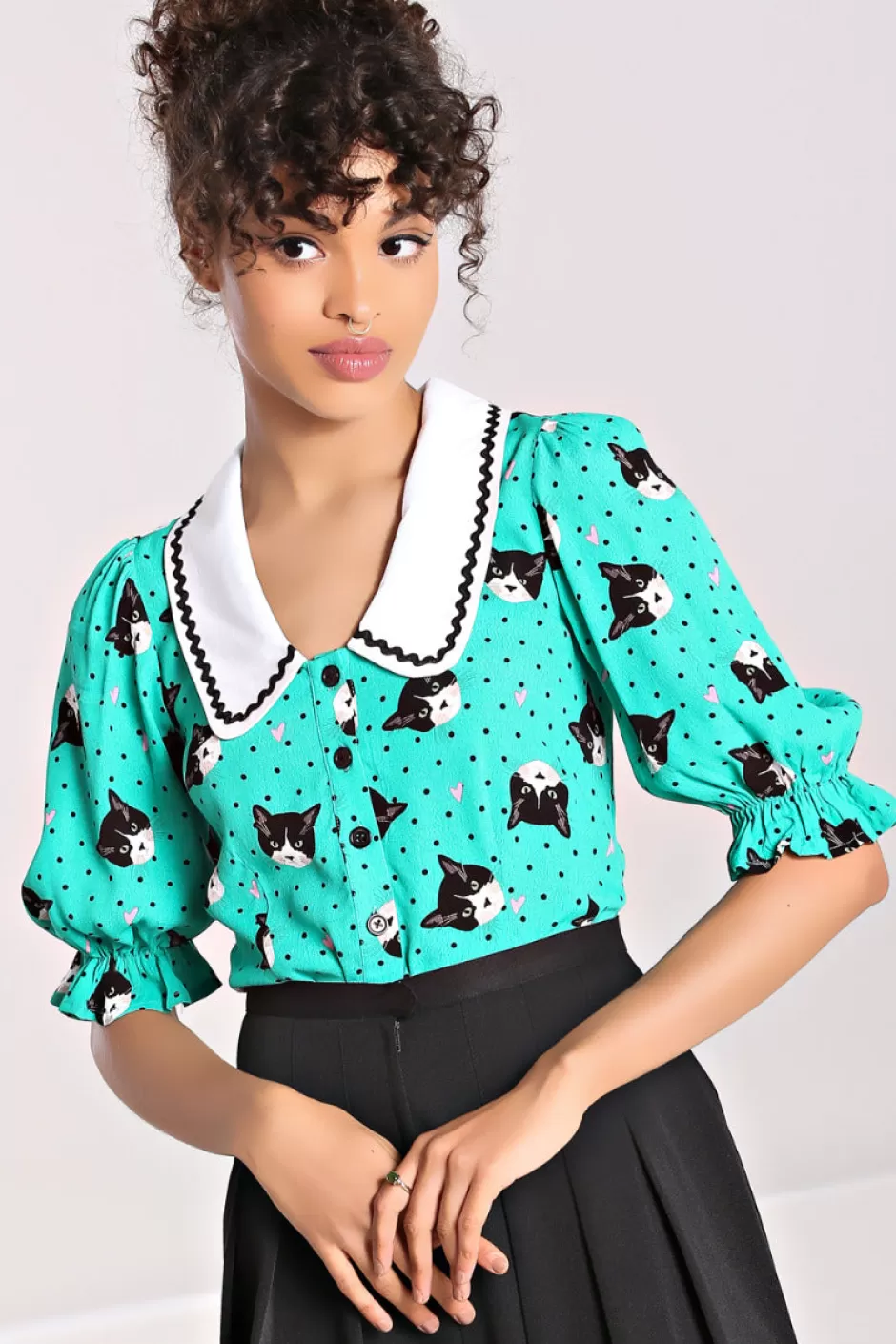 Hell Bunny Popsoda | Women Blouses | Tops