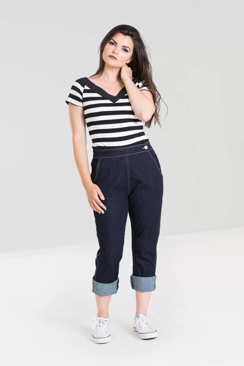 Hell Bunny Popsoda | Women Trousers & Shorts | Denim