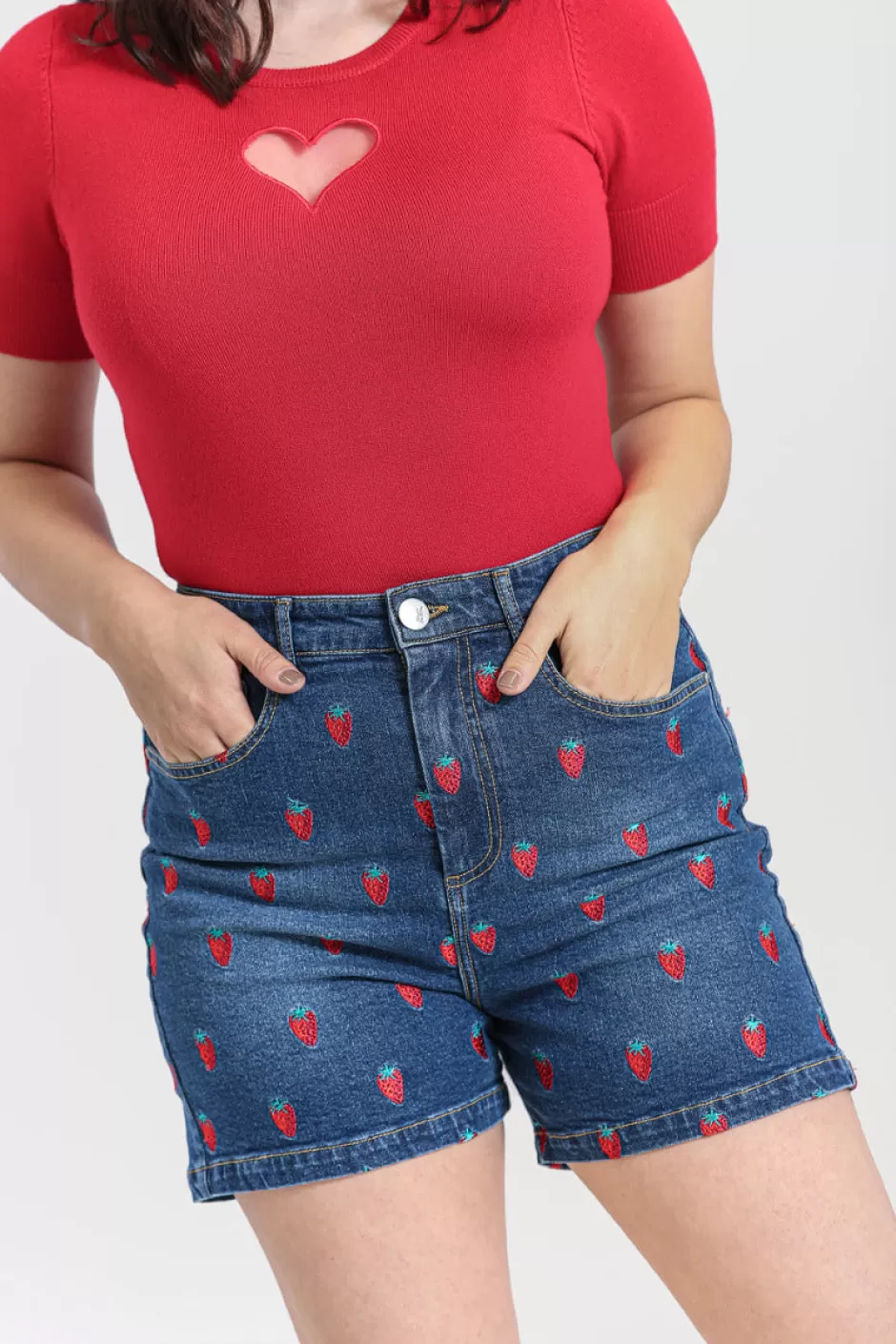 Hell Bunny Popsoda | Women Trousers & Shorts | Denim