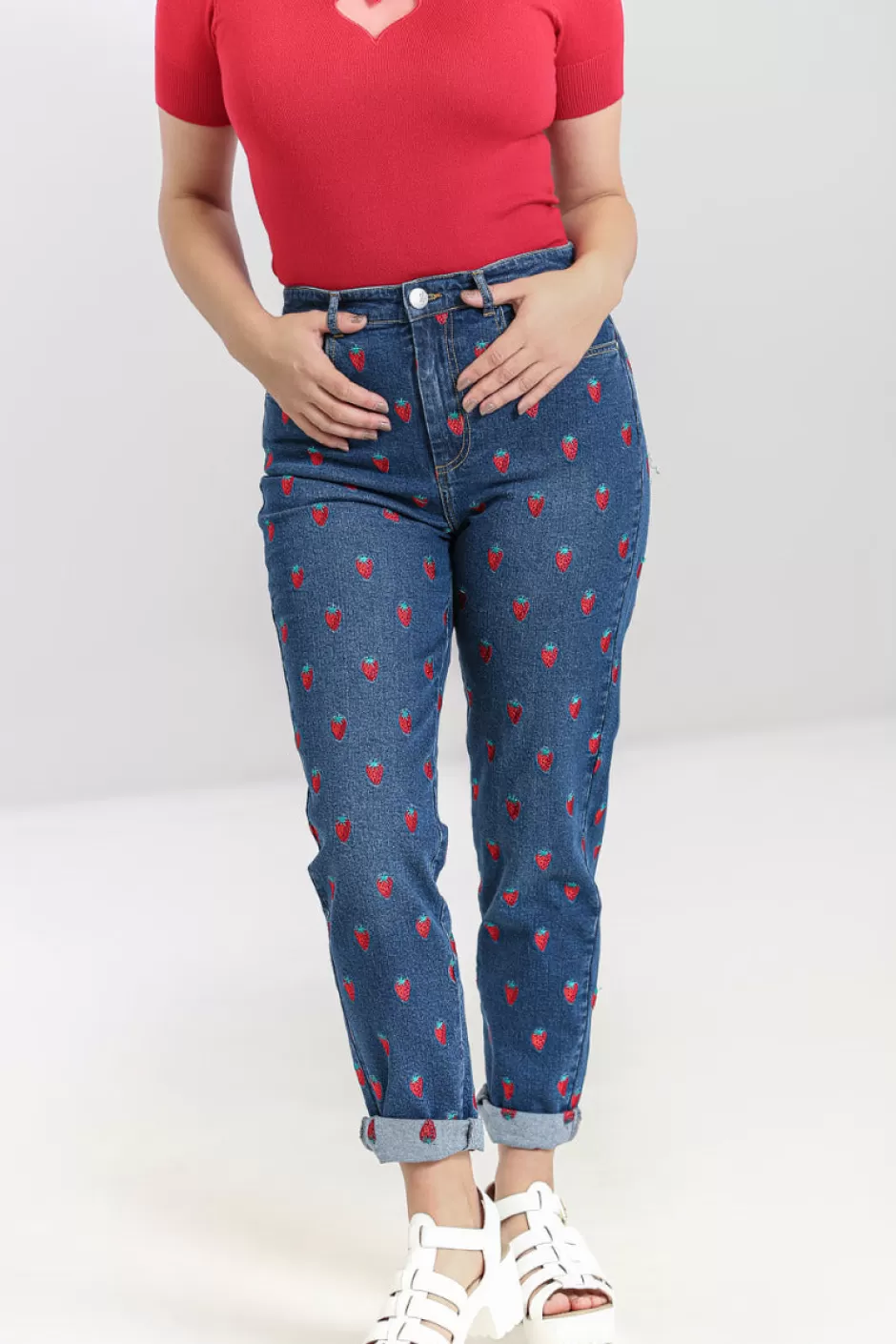 Hell Bunny Popsoda | Women Trousers & Shorts | Denim