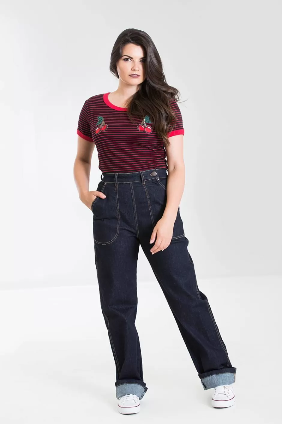 Hell Bunny Popsoda | Women Trousers & Shorts | Denim