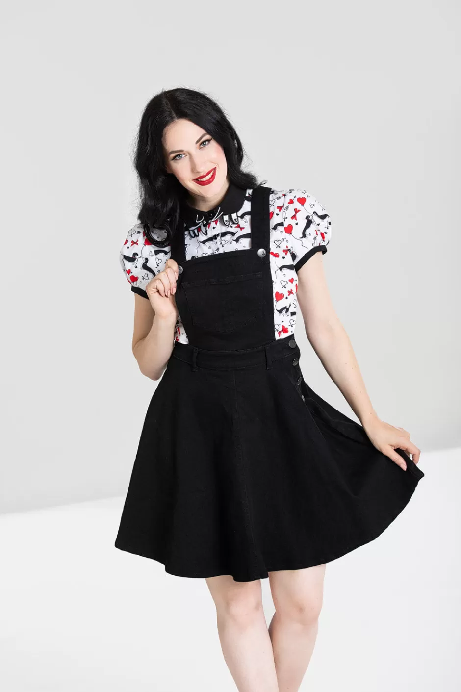 Hell Bunny Popsoda | Women Pinafore Dresses | Mini Dresses