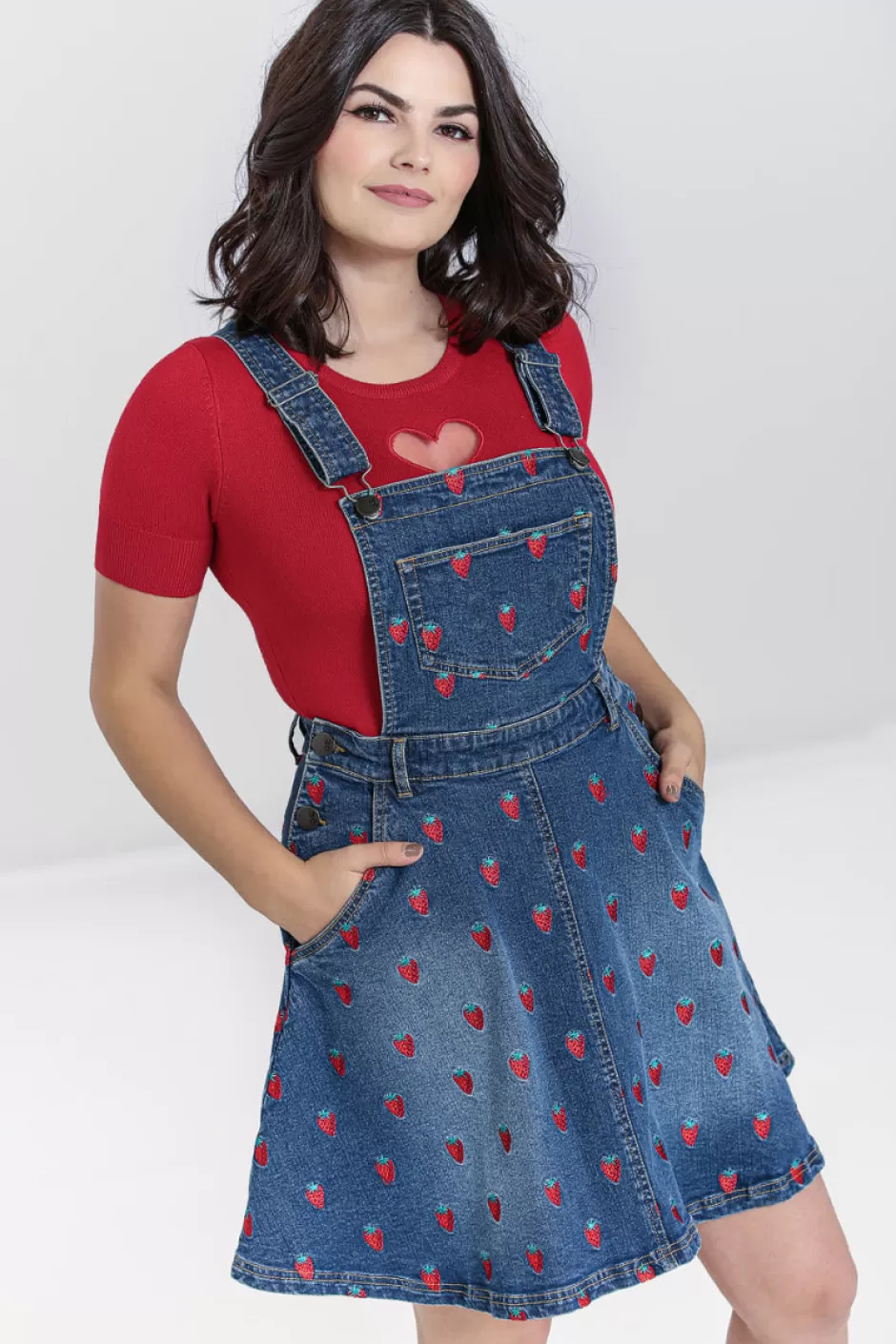 Hell Bunny Popsoda | Women Dresses With Pockets | Pinafore Dresses