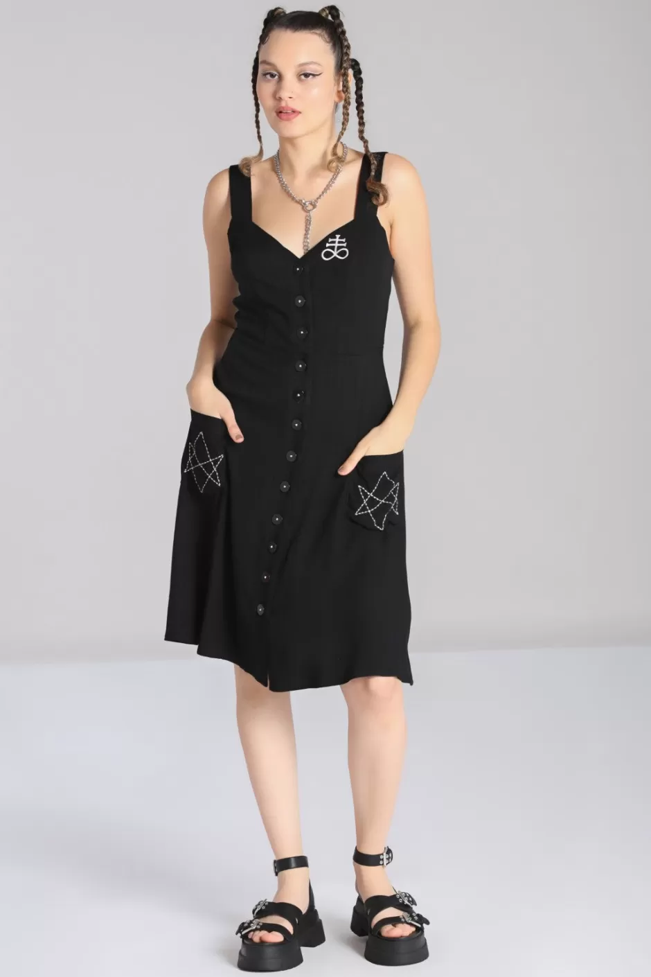 Hell Bunny Popsoda | Women Dresses With Pockets | Knee Dresses