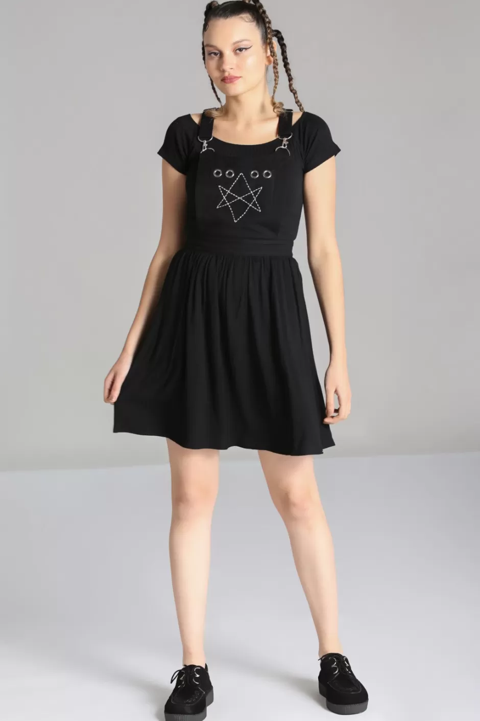 Hell Bunny Popsoda | Women Dresses With Pockets | Pinafore Dresses