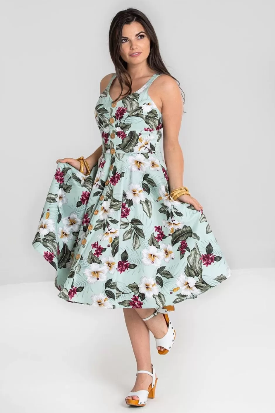 Hell Bunny Popsoda | Women 50S Dresses | Dresses With Pockets