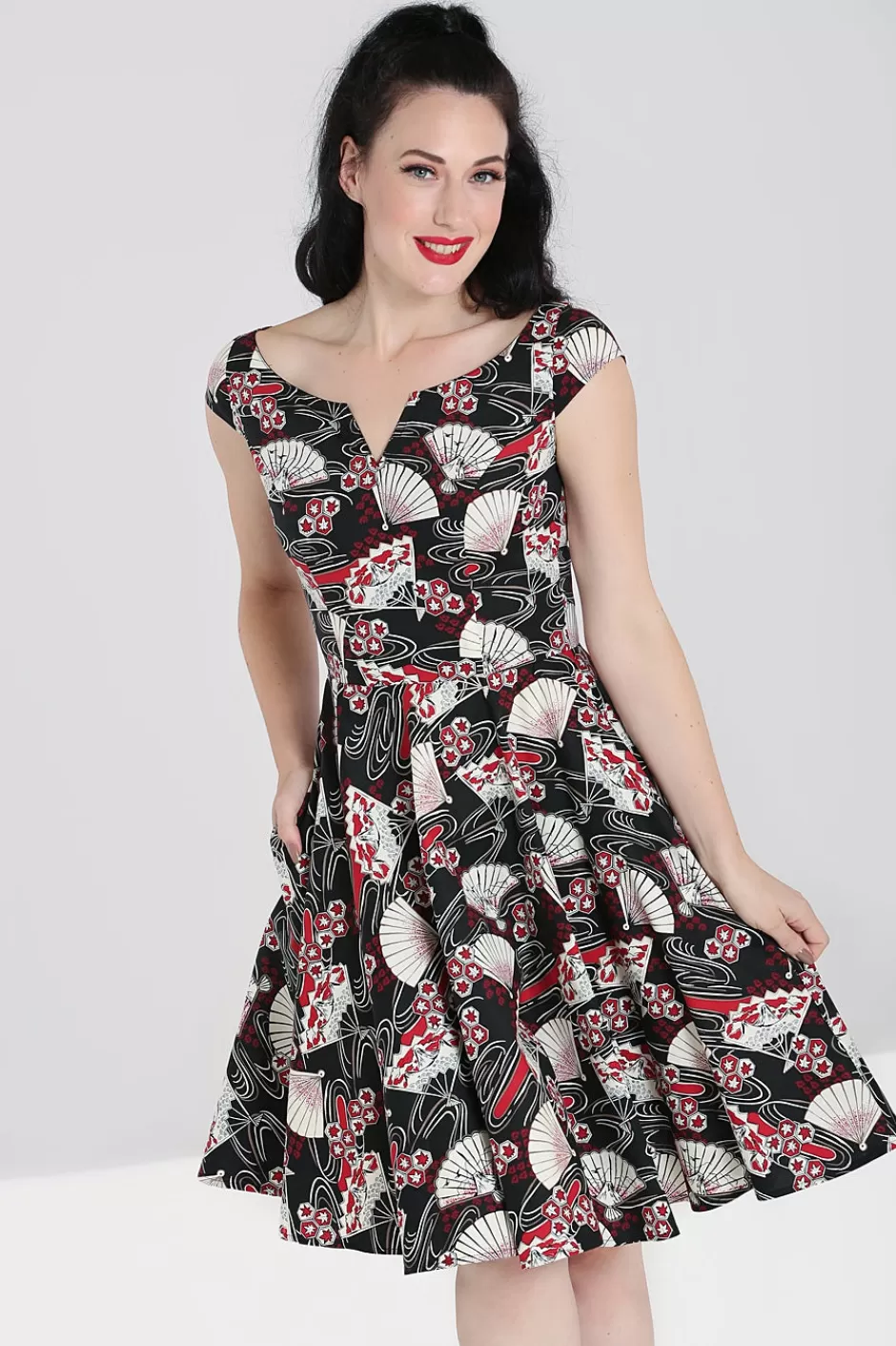 Hell Bunny Popsoda | Women 50S Dresses | Dresses With Pockets