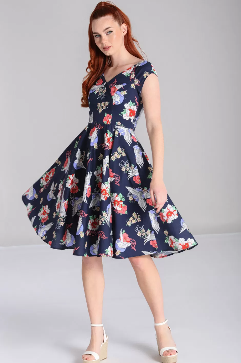 Hell Bunny Popsoda | Women 50S Dresses | Dresses With Pockets