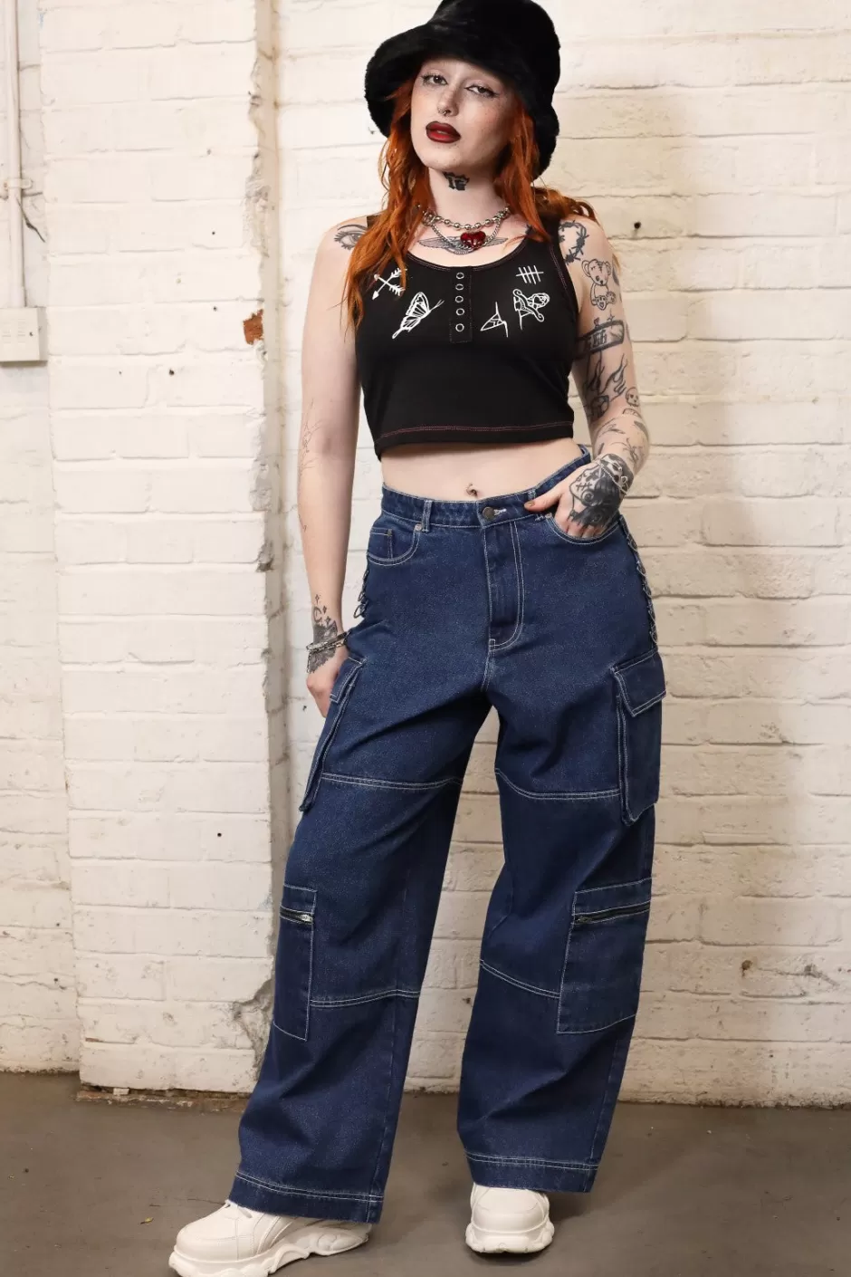 Hell Bunny Popsoda | Women Trousers & Shorts | Denim