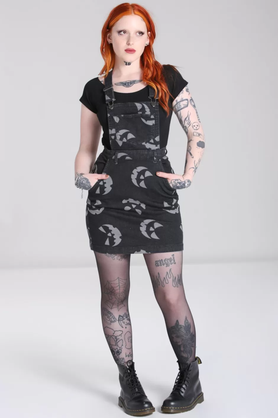 Hell Bunny Popsoda | Women Dresses With Pockets | Pinafore Dresses