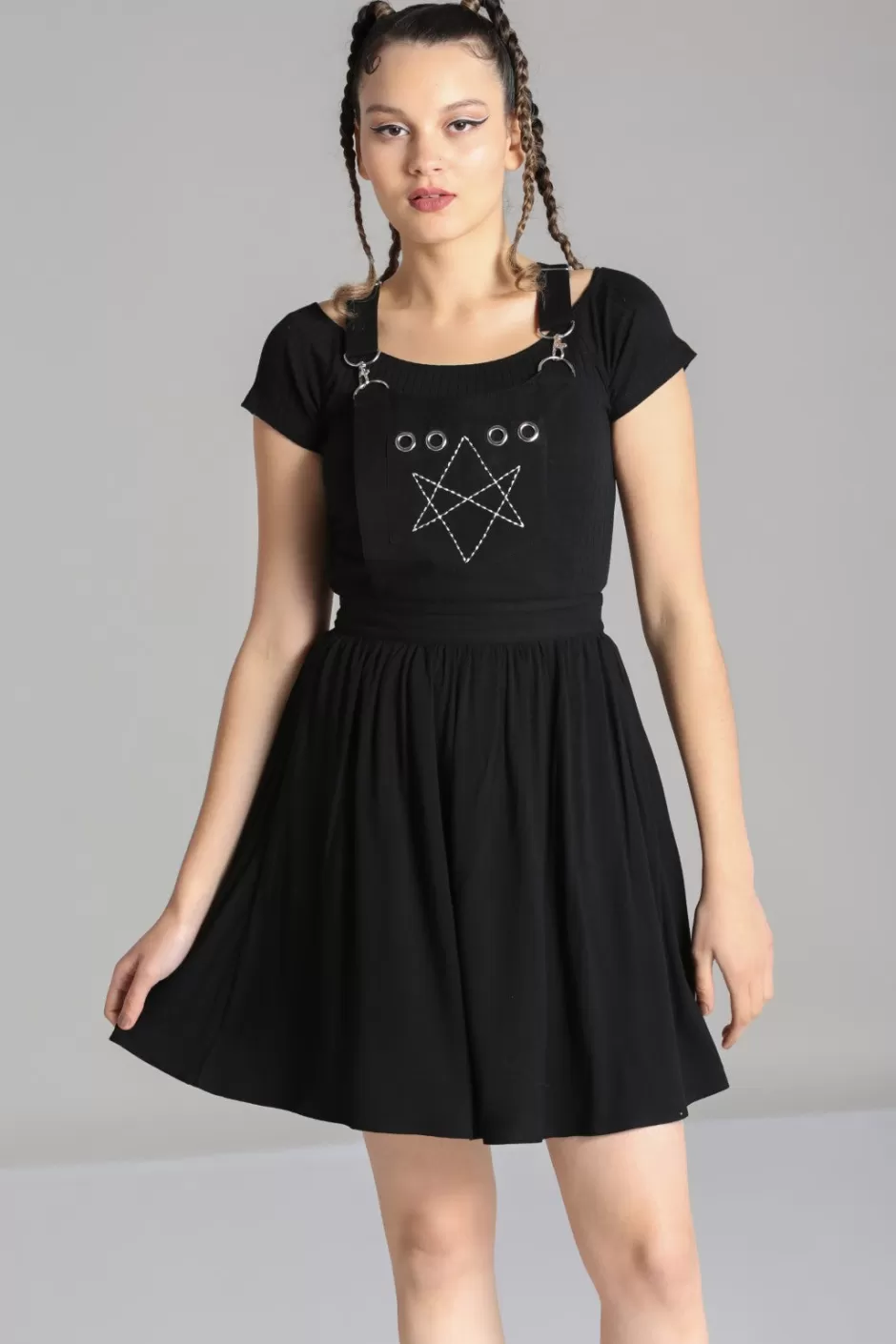 Hell Bunny Popsoda | Women Dresses With Pockets | Pinafore Dresses